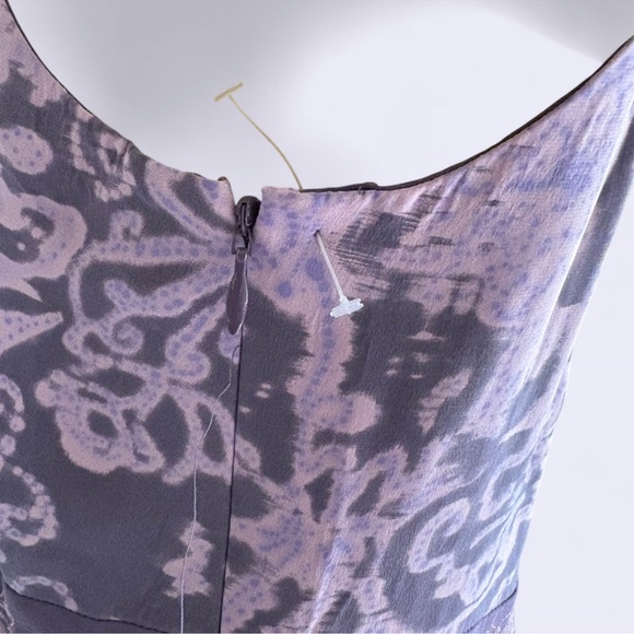 INC International Concepts Lavender and Mauve Asymmetrical Dress - Picture 14 of 16